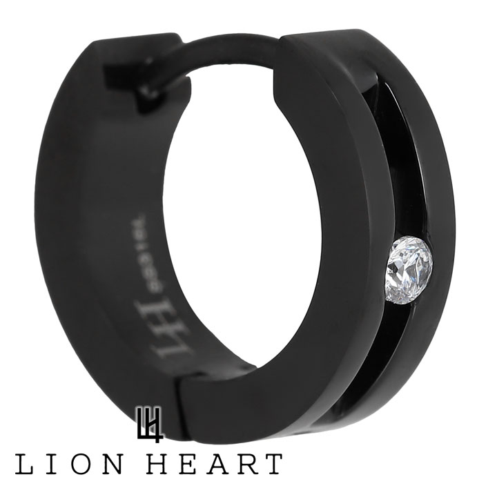 Yahoo! Yahoo!ショッピング(ヤフー ショッピング)ライオンハート ピアス 片耳 メンズ 男性用 フープピアス LION HEART LHMP001N