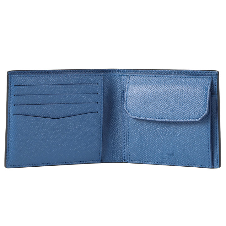 未使用　dunhill ダンヒル　レザーコインケース カドガン　ネイビー 未使用 dunhill ダンヒル レザーコインケース カドガン ネイビー