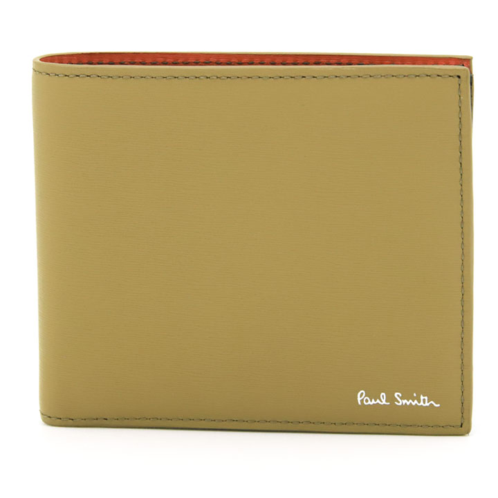 Paul Smith メンズ二つ折り財布（色：カーキ系）の商品一覧｜財布