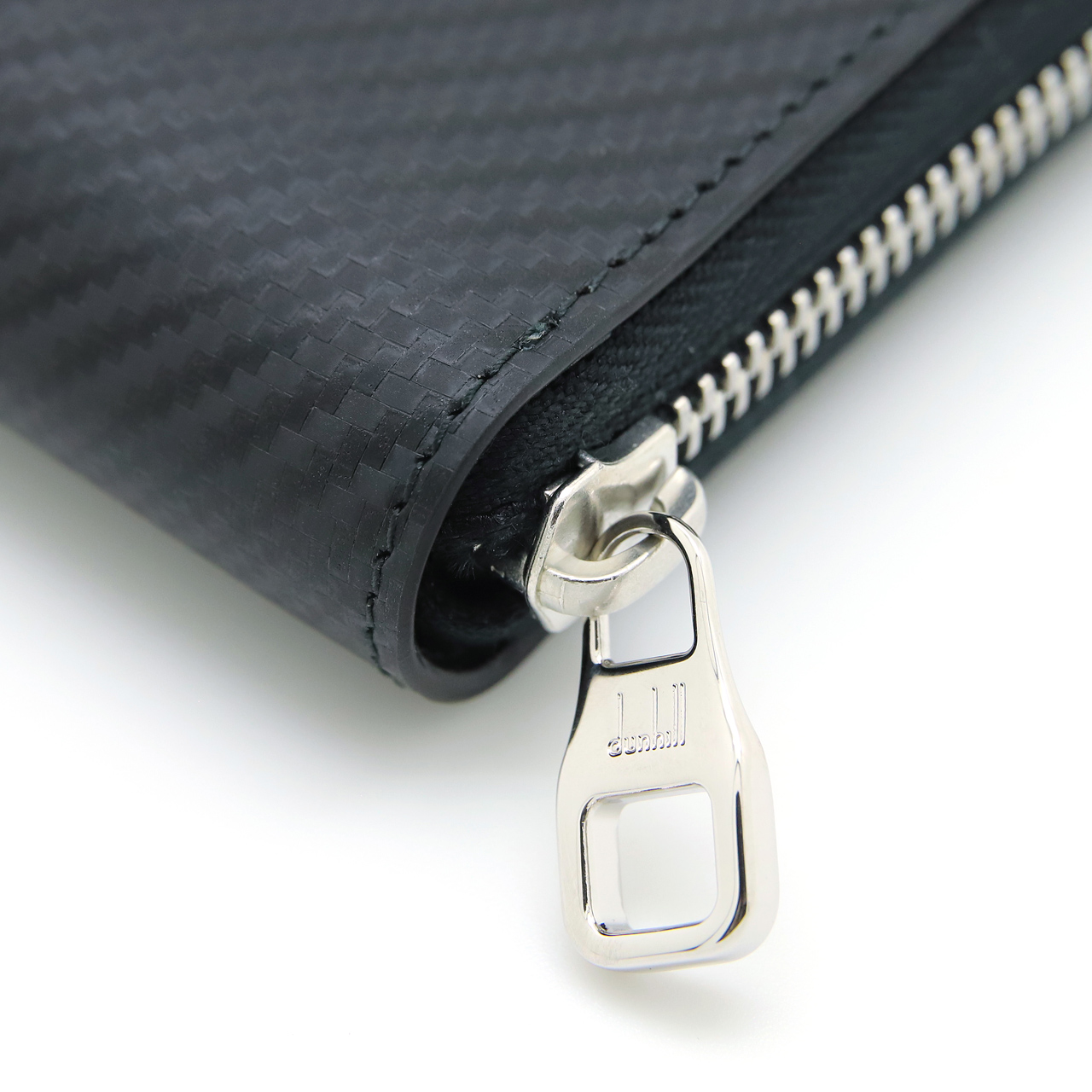 ダンヒル 財布 DUNHILL ラウンドファスナー長財布 ブランド シャーシ ブラック メンズ 24F2108WL001の画像