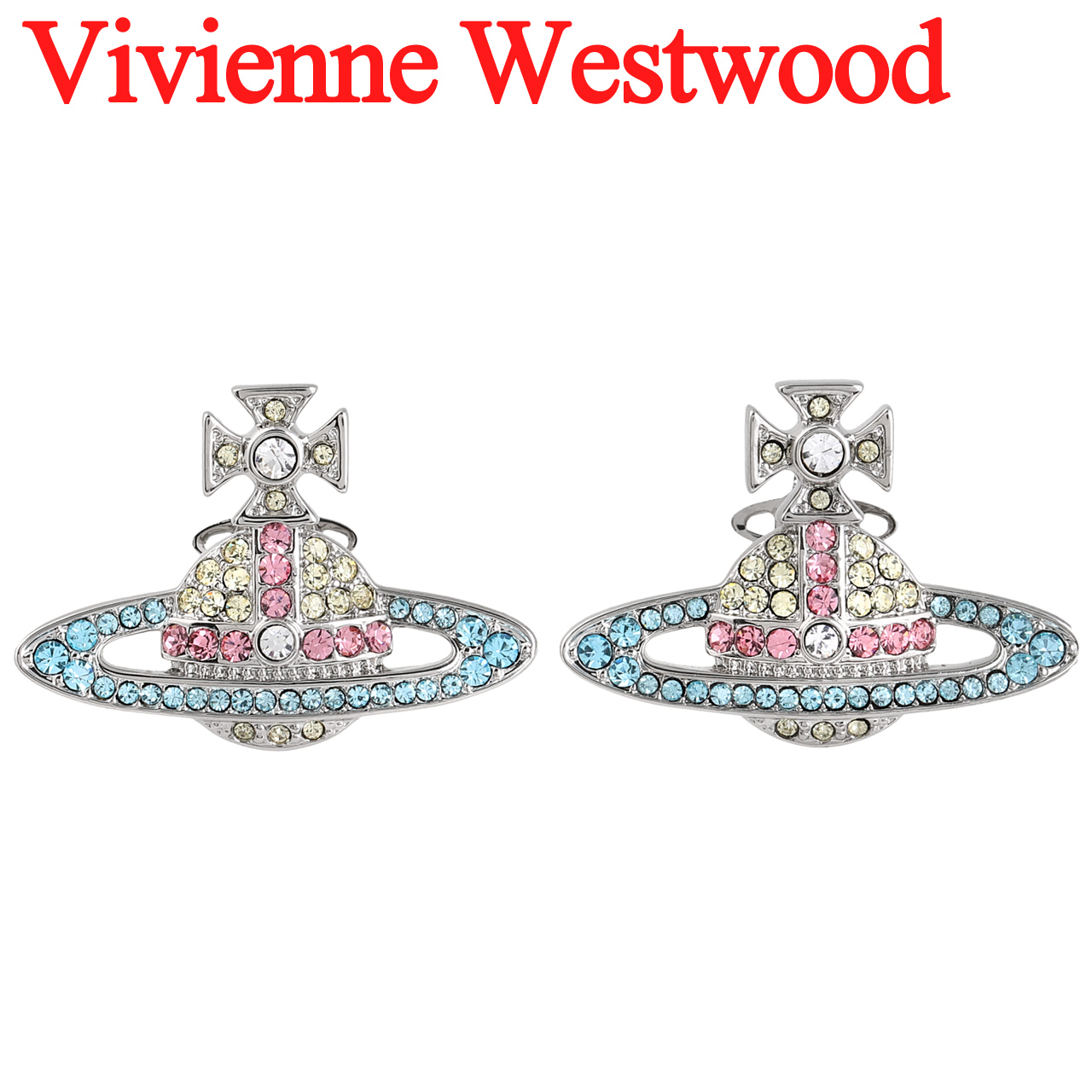 ヴィヴィアンウエストウッド ピアス レディース オーブ Vivienne Westwood キカピアス 62010069 選べる2色 女性用 誕生日 プレゼントの画像