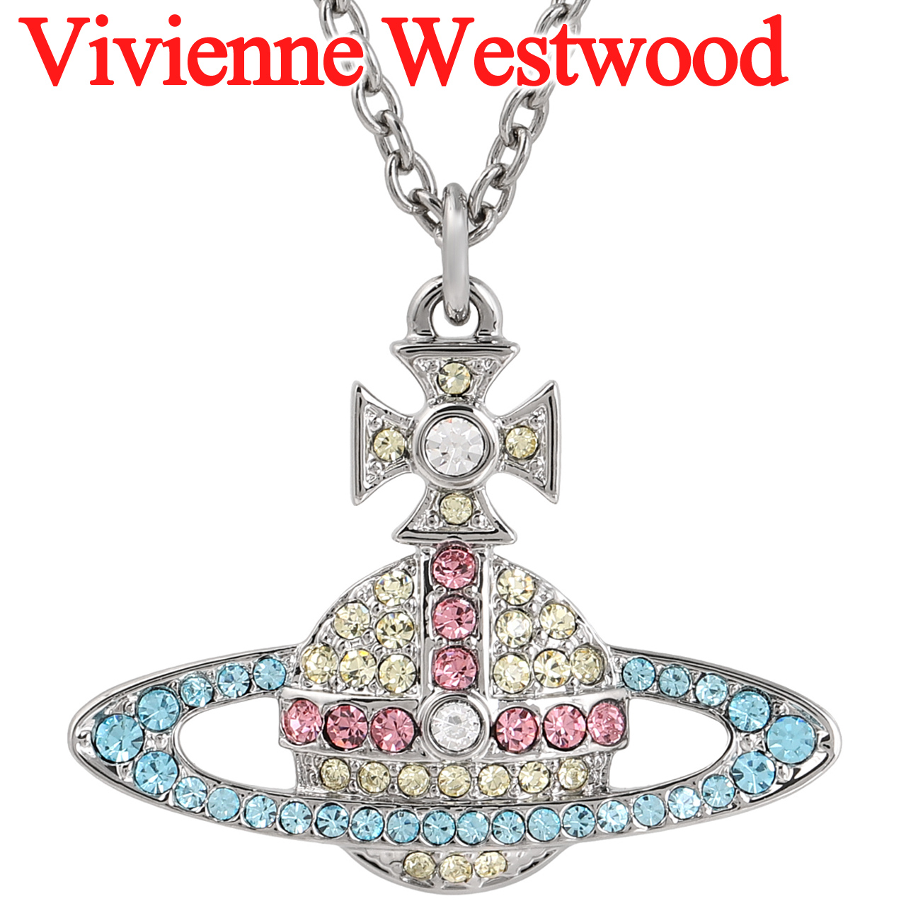 ヴィヴィアンウエストウッド ネックレス 女性 レディース Vivienne Westwood キカペンダント 63020094 選べる2色の画像