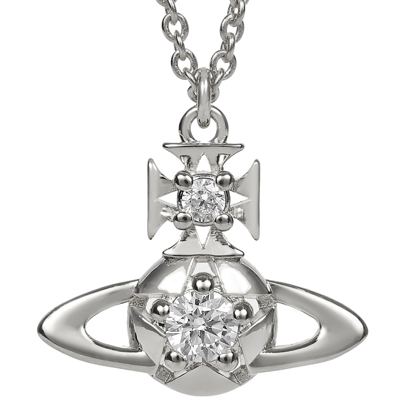 ヴィヴィアンウエストウッド ネックレス シルバー オーブのおすすめ