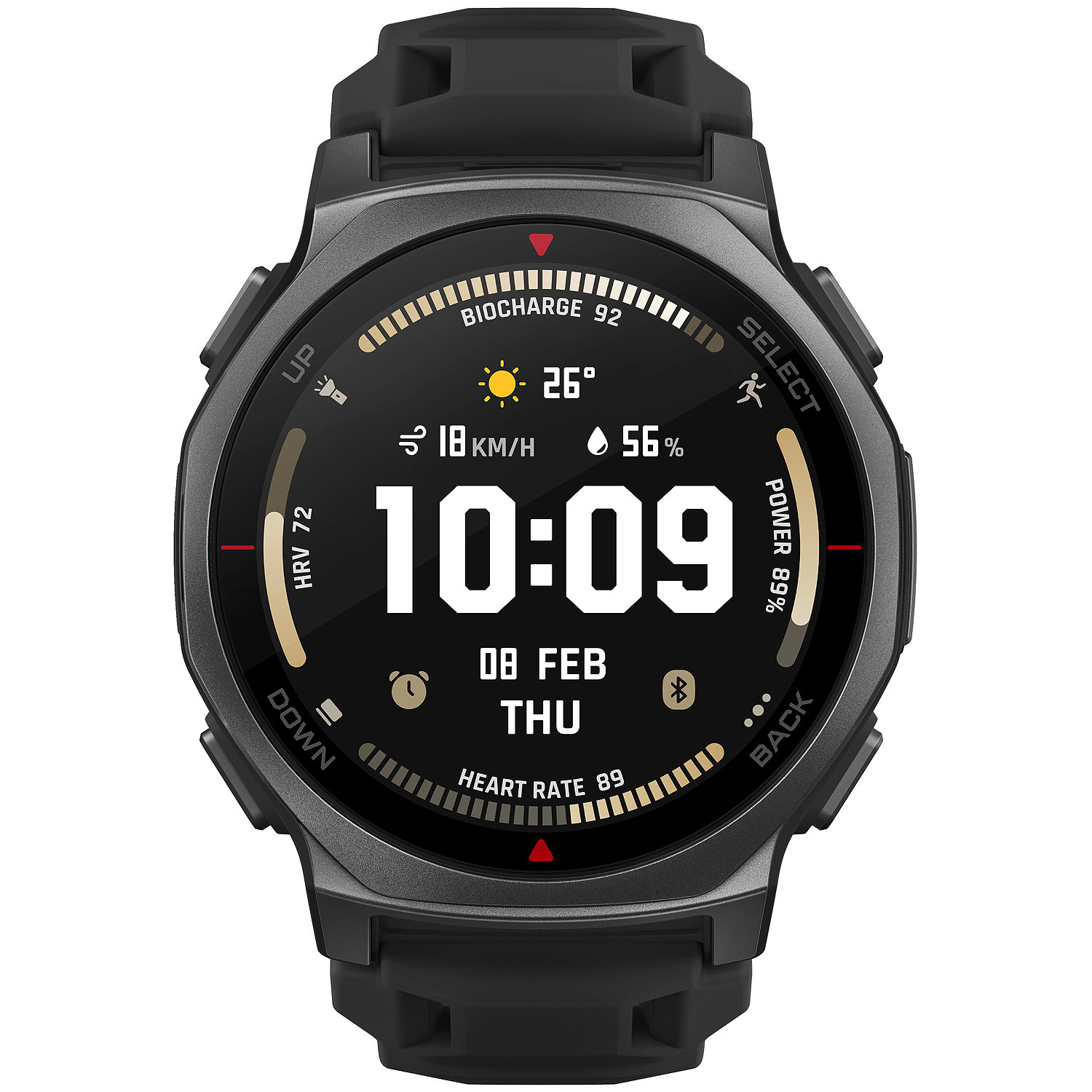 GPSアウトドアウォッチ アマズフィット Amazfit T-Rex 3 Pro 44mm スマートウォッチ iPhone android対応 AI音声操作 LINE通話 音楽 運動の画像