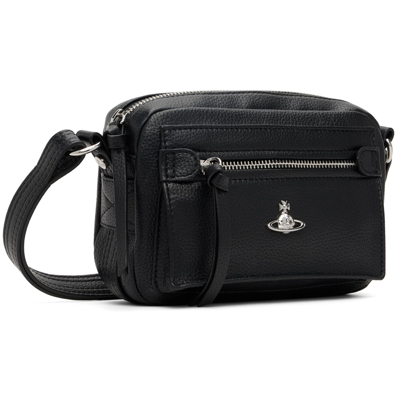もんた着用　ヴィヴィアンウエストウッド ショルダーバッグ 斜め掛け ブラック 黒 Vivienne Westwood（ヴィヴィアンウエストウッド） ショルダーバッグ