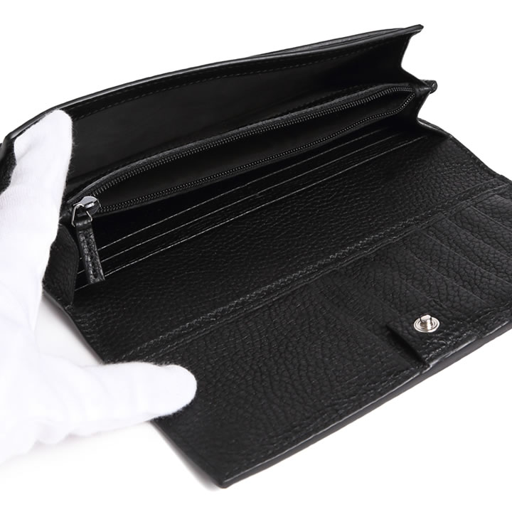 GG グッチ 財布 長財布 フラップ ドリアン メンズ ブラック 481727