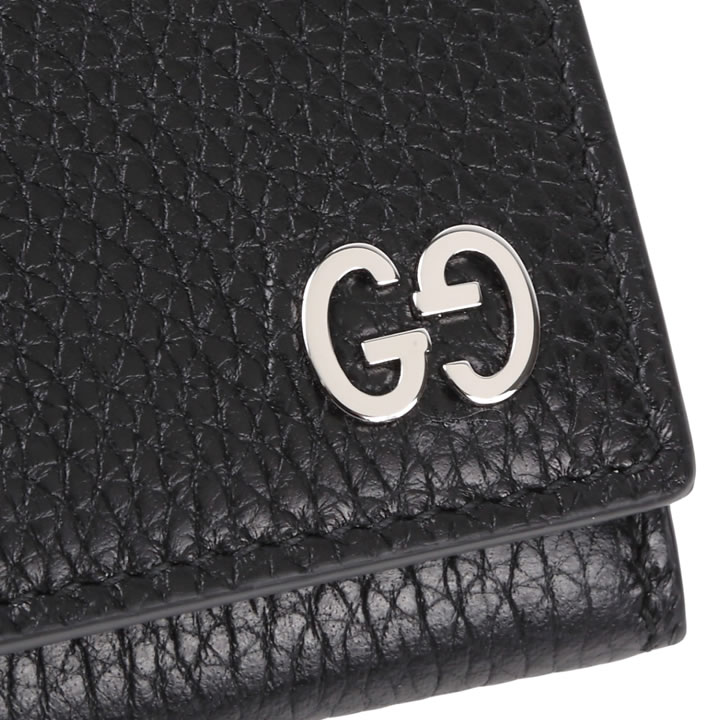 GG グッチ 財布 長財布 フラップ ドリアン メンズ ブラック 481727