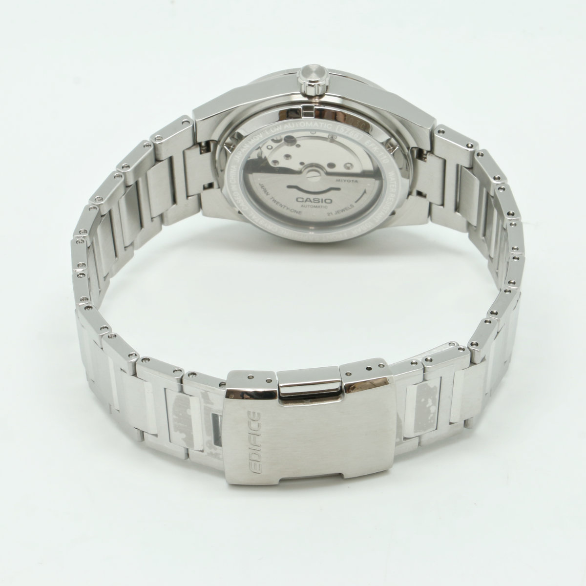EDIFICE（CASIO） カシオ エディフィス 機械式 EFK-110D-2AJF ネイビー