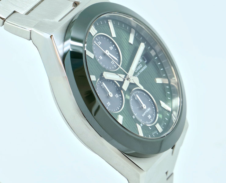 EDIFICE（CASIO） カシオ エディフィス セラミックベゼル グリーン EFS