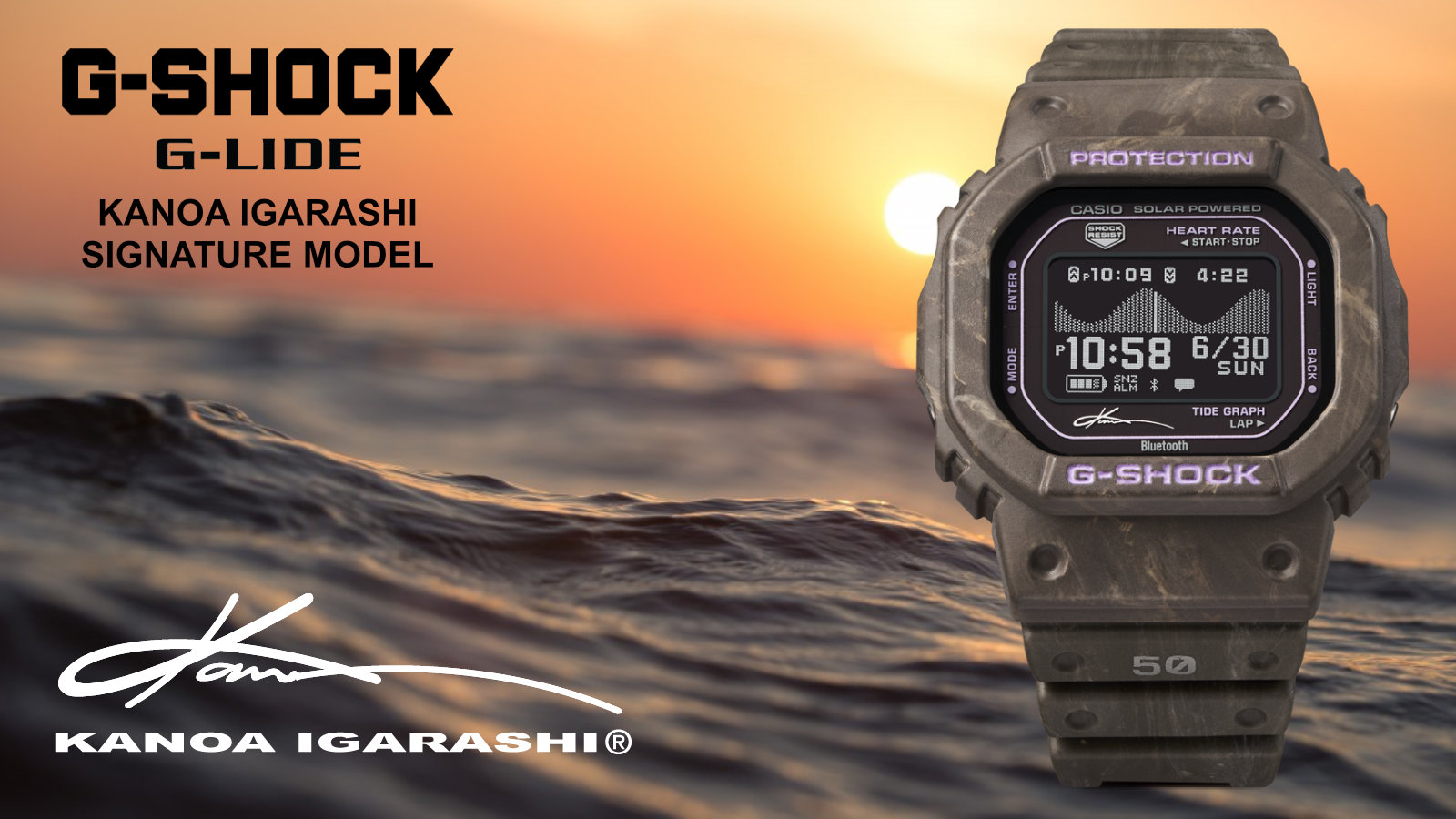 G-LIDE（G-SHOCK） G-SHOCK Gショック G-LIDE 五十嵐カノア
