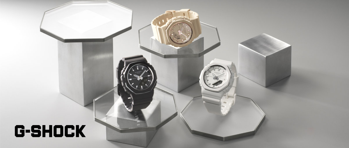 G-SHOCK WOMEN スモールサイズ GMA-P2110-4AJF ベージュピンク CASIO G 
