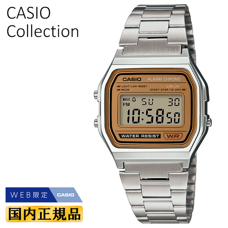 CASIO Collection WEB限定 カシオ コレクション A158WEA-9JH