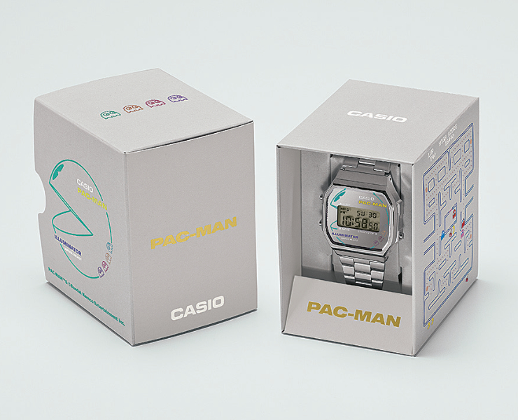 Classic Line カシオ クラシック パックマン コラボ A168WEPC-7AJR