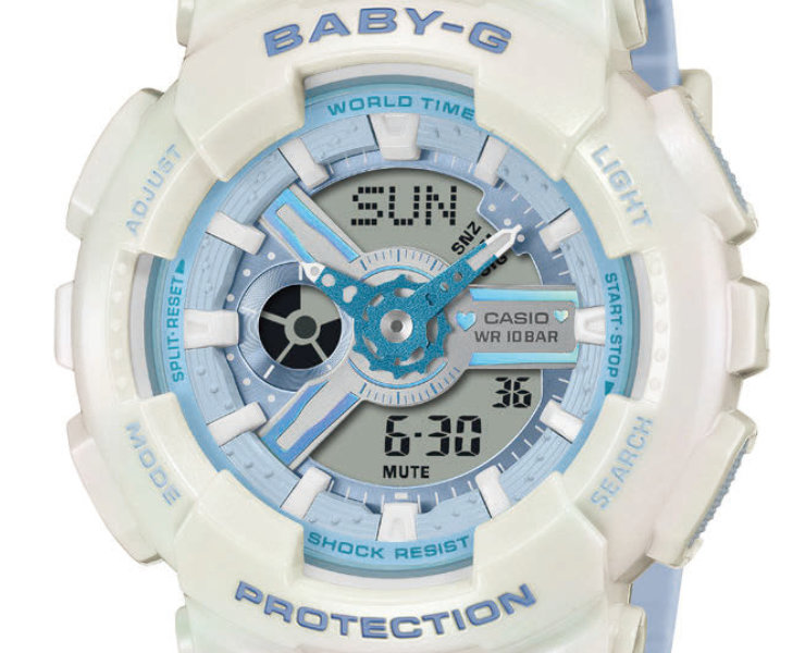 BA-110 Series カシオ ベビーG アナログ＆デジタル BA-110PD-2AJF