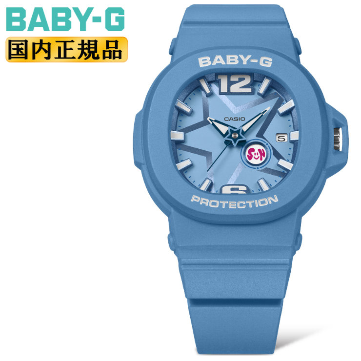 Basic（BABY-G） CASIO BABY-G BGA-10D-2A2JF ブルー カシオ ベビーG