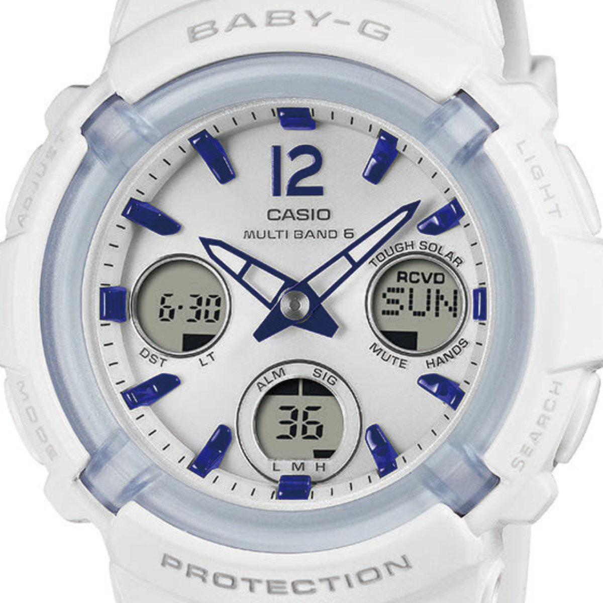 BABY-G カシオ ベビーG 電波 ソーラー BGA-2800-7A3JF ホワイト CASIO
