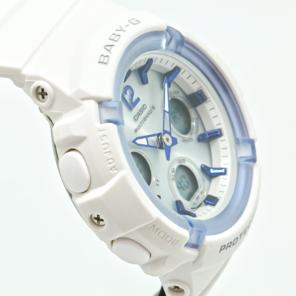 BABY-G カシオ ベビーG 電波 ソーラー BGA-2800-7A3JF ホワイト CASIO