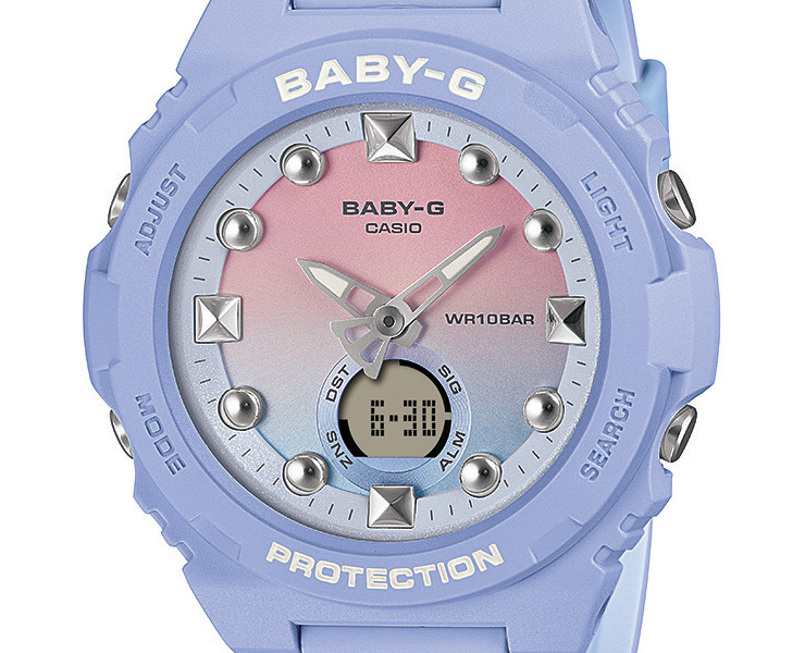 Basic（BABY-G） BABY-G ベビージー ブルー BGA-320-2A1JF