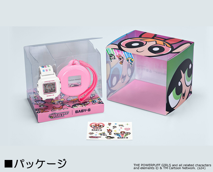 BABY-G カシオ ベイビージープラス The Powerpuff Girls コラボ