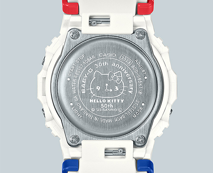 BABY-G CASIO × HELLO KITTY コラボ BGD-565KT-7JR ホワイト
