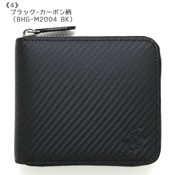 BEVERLY HILLS POLO CLUB 2つ折り財布 BHG-M1004 BK/NV BEVERLY HILLS POLO CLUB ビバリーヒルズポロクラブ 財布 BHG