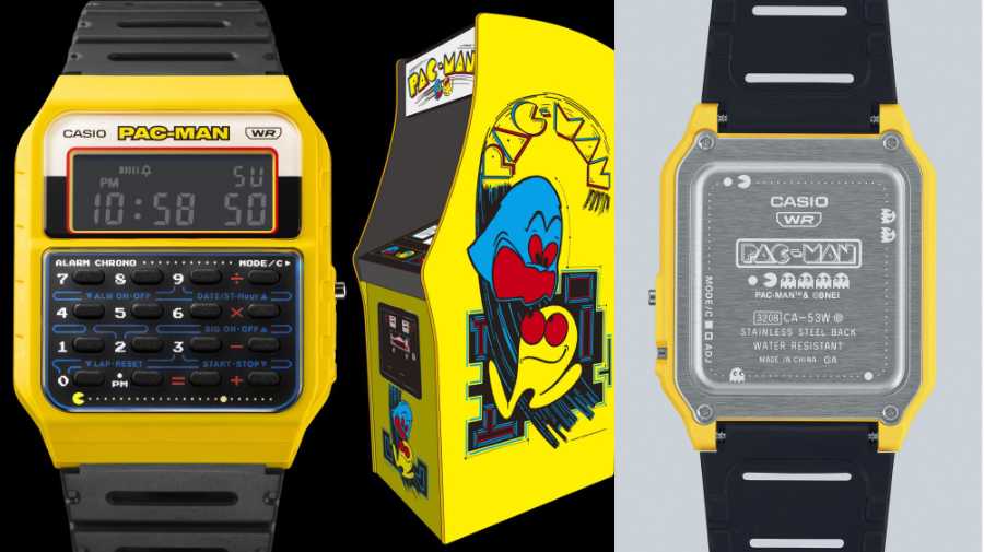 Classic Line カシオ クラシック パックマン コラボ CA-53WPC