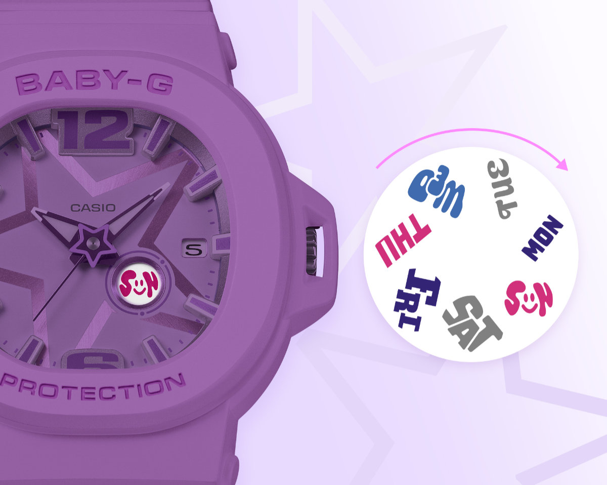 Basic（BABY-G） CASIO BABY-G BGA-10D-2A1JF ブラック カシオ ベビーG 