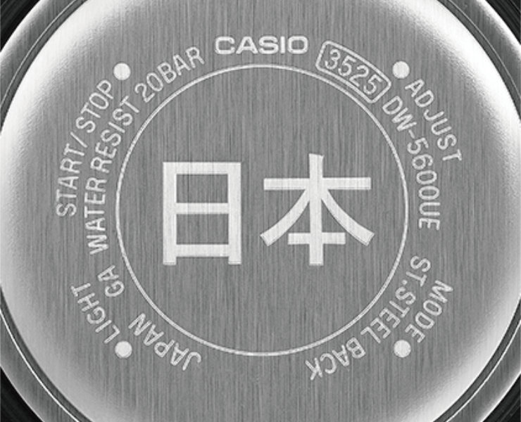 ORIGIN(G-SHOCK) G-SHOCK 葛飾北斎「深川万年橋下」 DW-5600KHFM25-1JR