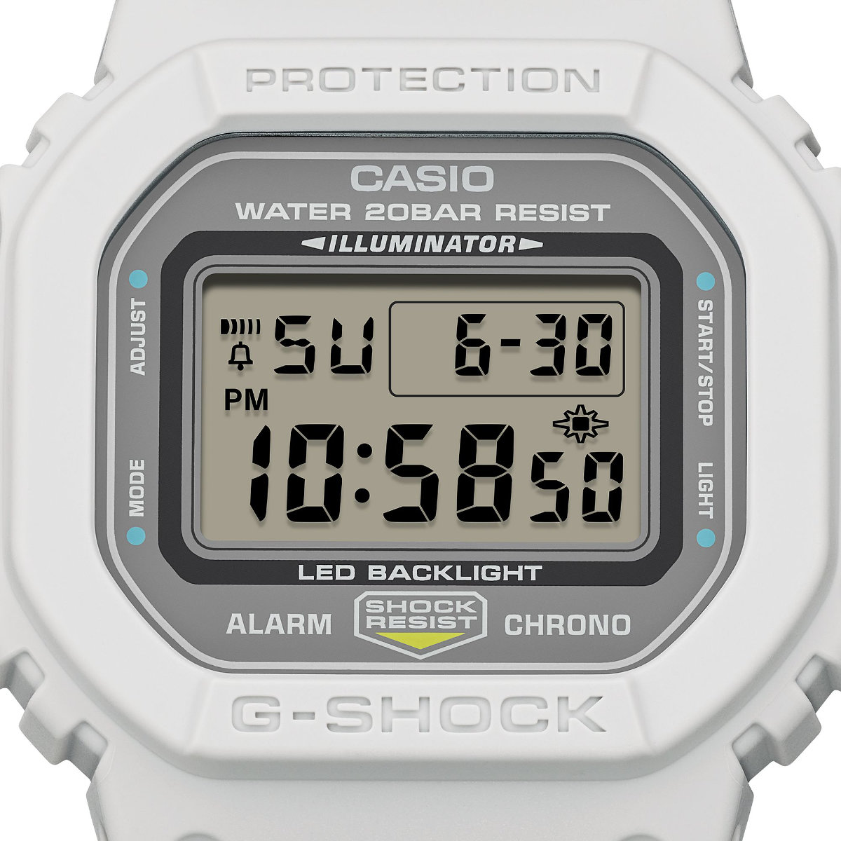 CASIO G-SHOCKジーショック腕時計 ホワイトグレーカラー 人気爆発中 ORIGIN(G-SHOCK) G-SHOCK Gショック DW-5600MNC-7A8JF ライトグレー