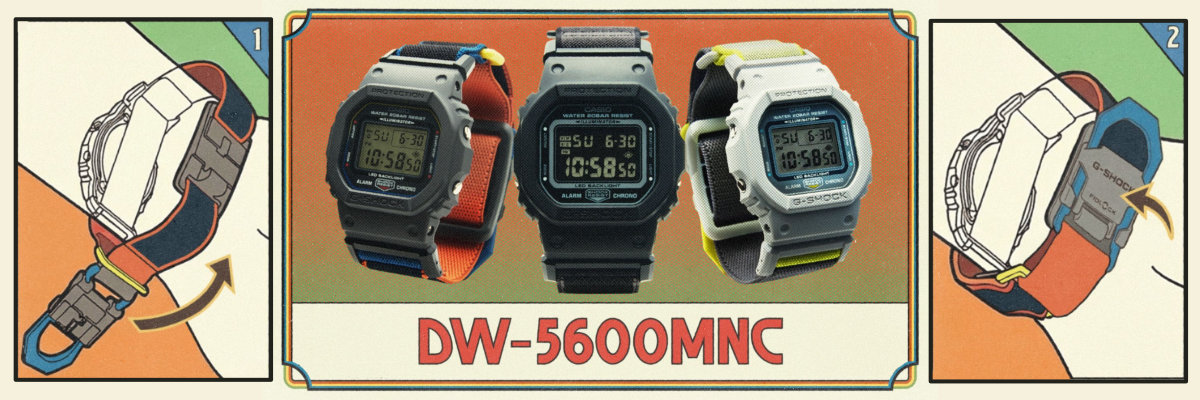 ORIGIN(G-SHOCK) G-SHOCK Gショック DW-5600MNC-7A8JF ライトグレー