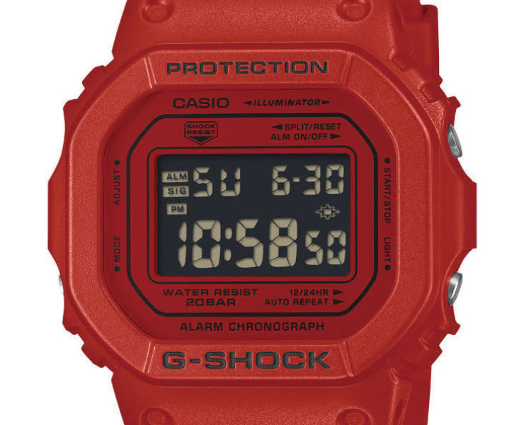 ORIGIN(G-SHOCK) G-SHOCK ICONIC RED Gショック アイコニックレッド DW