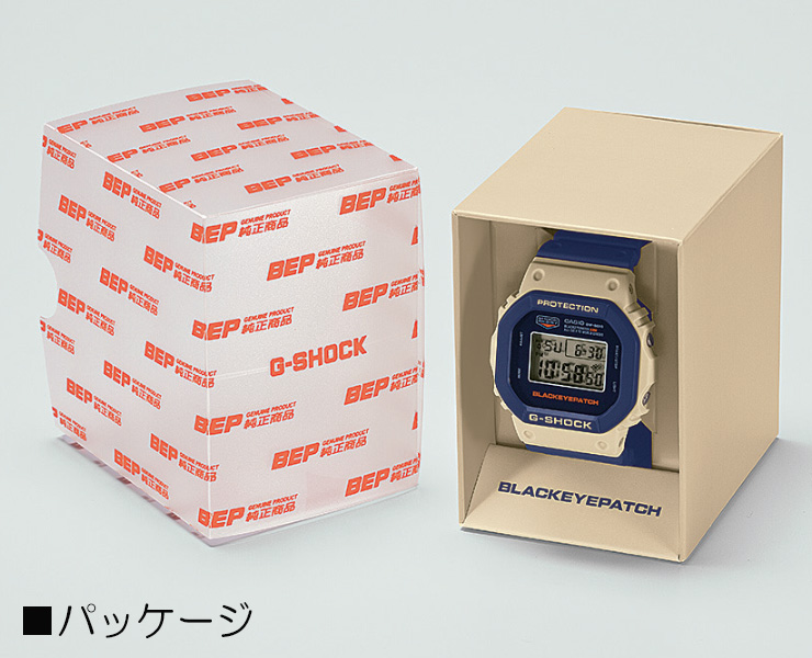 ORIGIN(G-SHOCK) G-SHOCK BlackEyePatch コラボ DW-5610BEP-2JR
