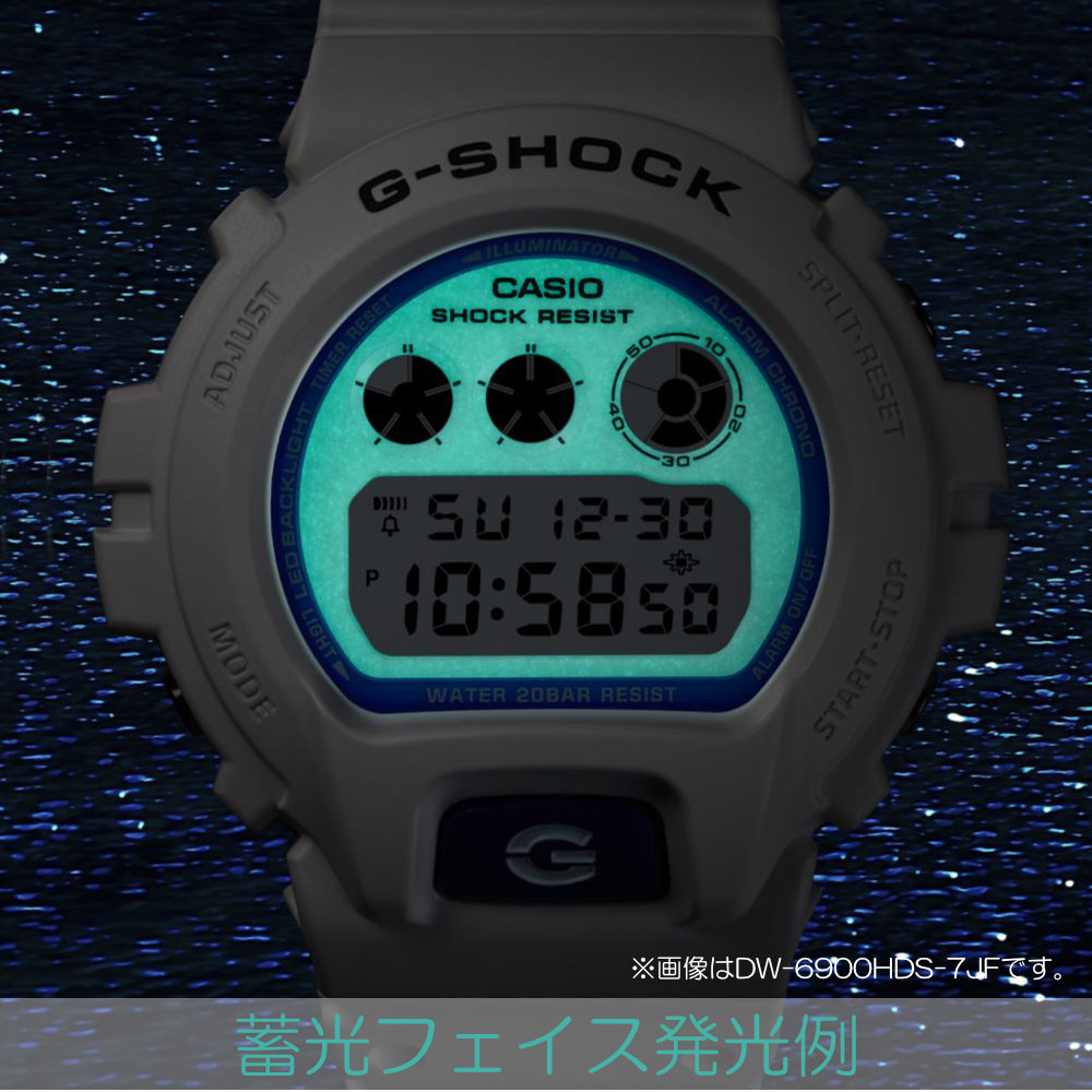 【未使用・新品】G-Shook ホワイト　G-1000P-7ADR ORIGIN(G-SHOCK) WEB限定 G-SHOCK Gショック DW-6900HDS-7A1JF