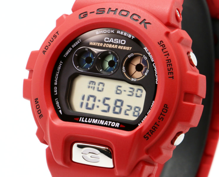CASIO G-SHOCK DW-6900TR-4J 30周年 レッド 腕時計 楽天市場】G-SHOCK Gショック 6900シリーズ30周年記念モデル DW