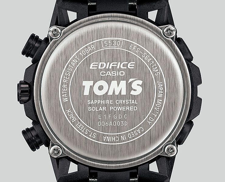 は*p様 【EDIFICE】TOM'SコラボEFS-S641TMS-1AJR Casio Edifice TOM'S 50th Anniversary Edition SUSPENSION