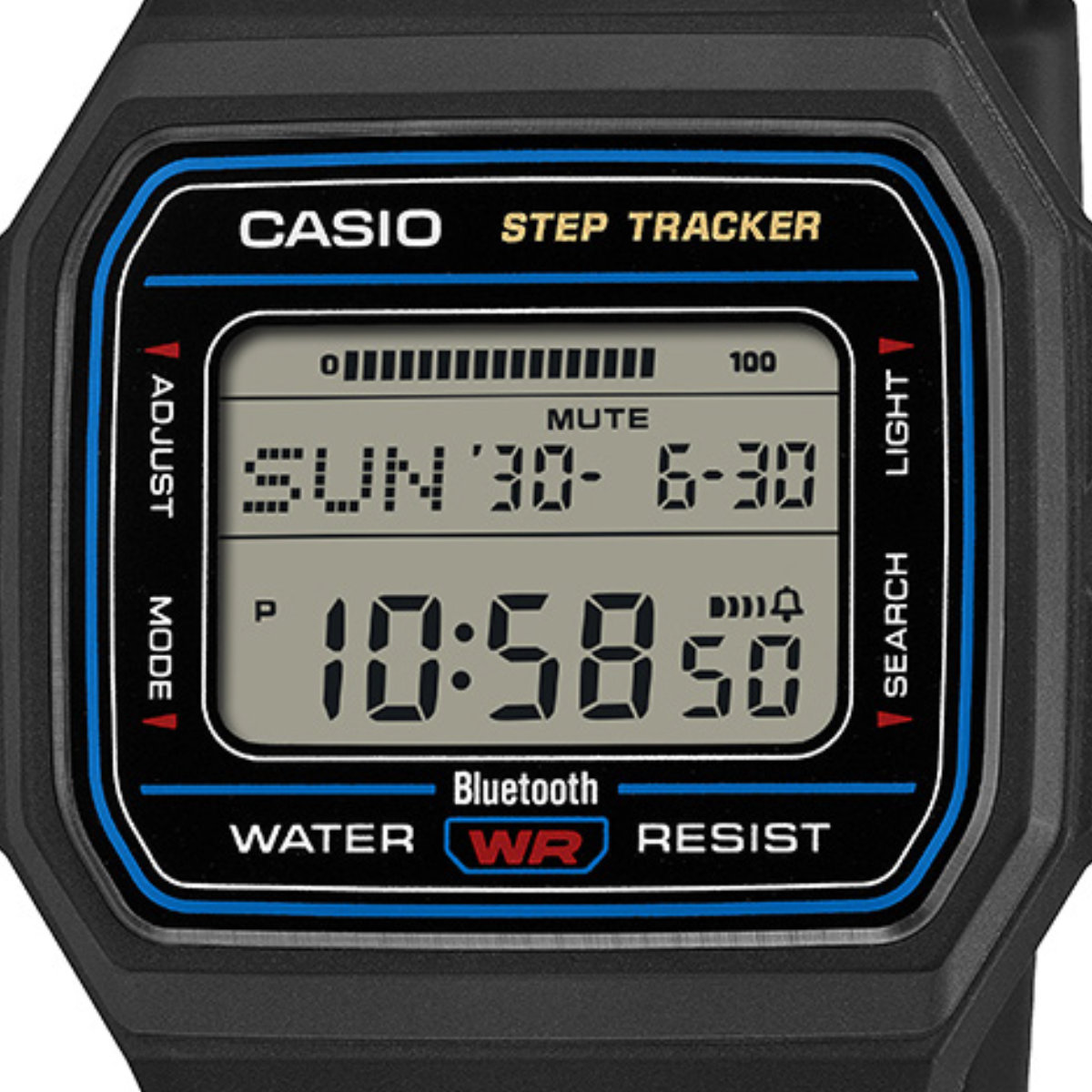 CASIO Collection カシオ 腕時計 F-B100W-1AJF 歩数計 歩数計測