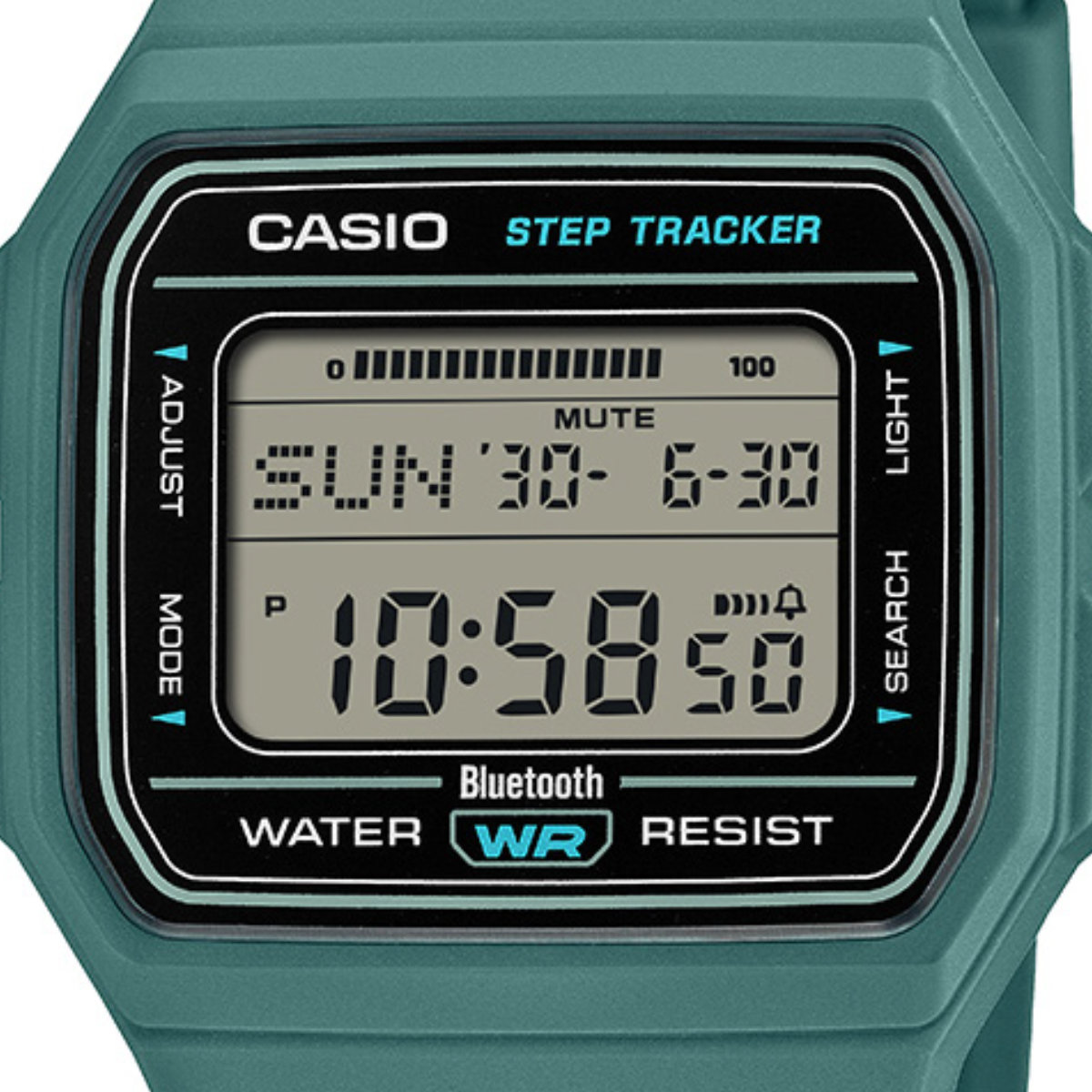 CASIO Collection カシオ 腕時計 F-B100W-3AJF 歩数計 歩数計測