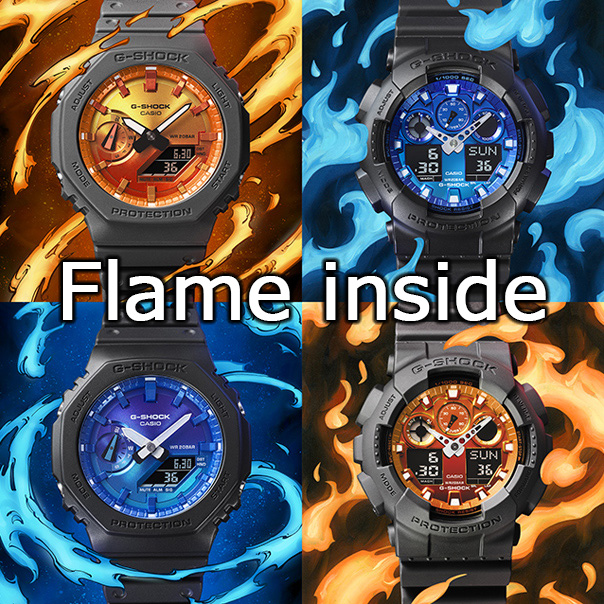 G-SHOCK デジタル腕時計 グレー/オレンジ ga-2100fl-8ajf-main.jpg
