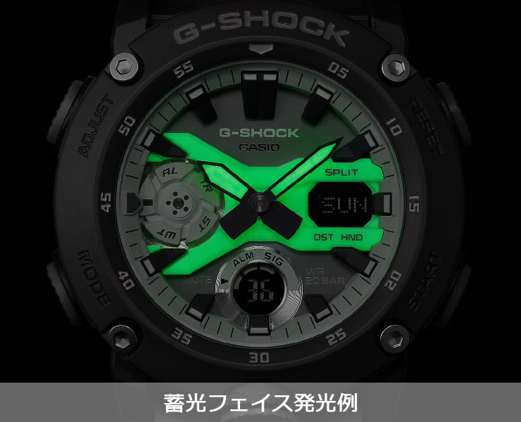 G-SHOCK GA-2000 生産終了カラー（パープル） 極美品 G02364DM01169_fw_thumbM.jpg