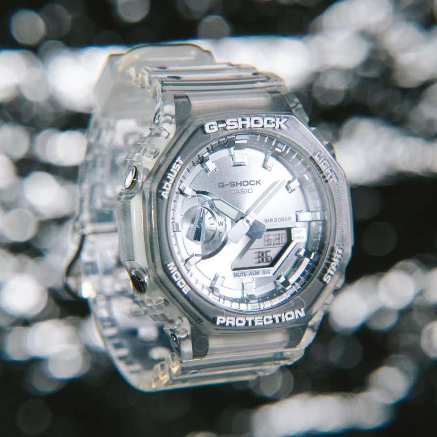 G-SHOCK Gショック GA-2100BM-7A8JF カシオ クリア素材 シルバー