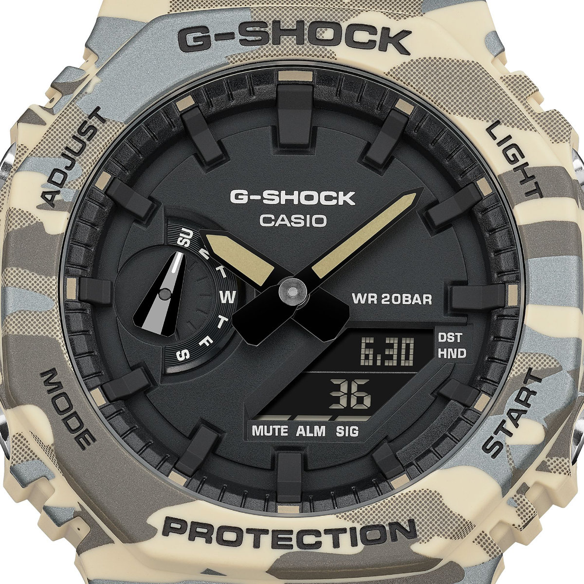 G-SHOCK Gショック カモフラージュ柄 GA-2100CM-5AJF 迷彩柄 カモフラ