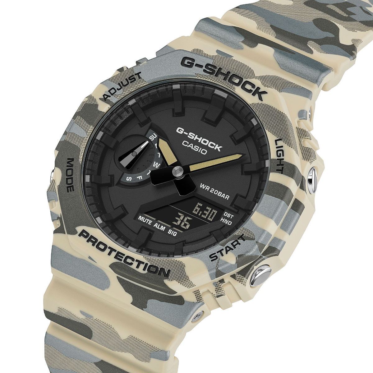 G-SHOCK Gショック カモフラージュ柄 GA-2100CM-5AJF 迷彩柄 カモフラ