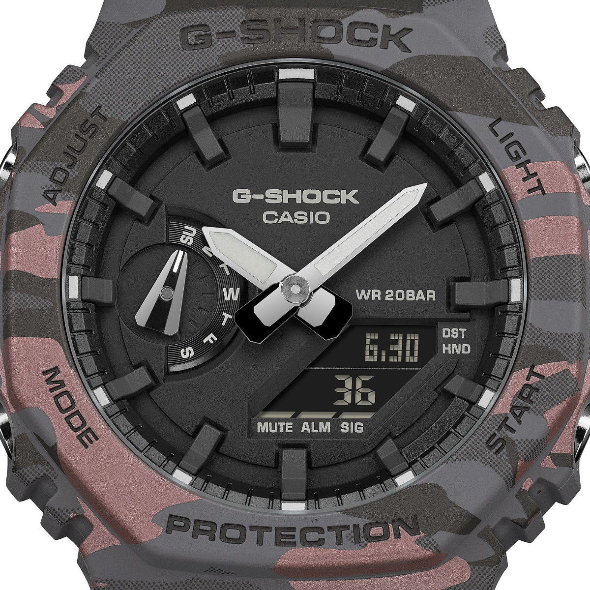G-SHOCK Gショック カモフラージュ柄 GA-2100CM-8AJF 迷彩柄 カモフラ