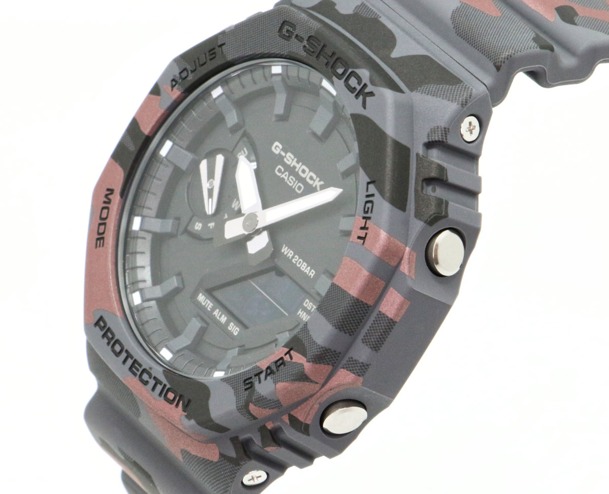 G-SHOCK Gショック カモフラージュ柄 GA-2100CM-8AJF 迷彩柄 カモフラ