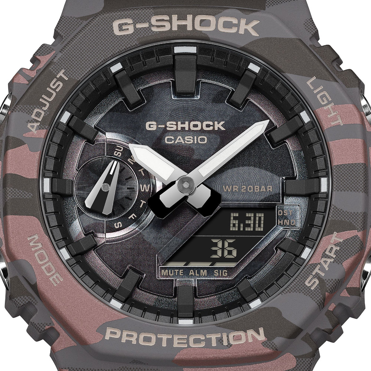G-SHOCK Gショック カモフラージュ柄 GA-2100CMD-8AJF 迷彩柄 カモフラ