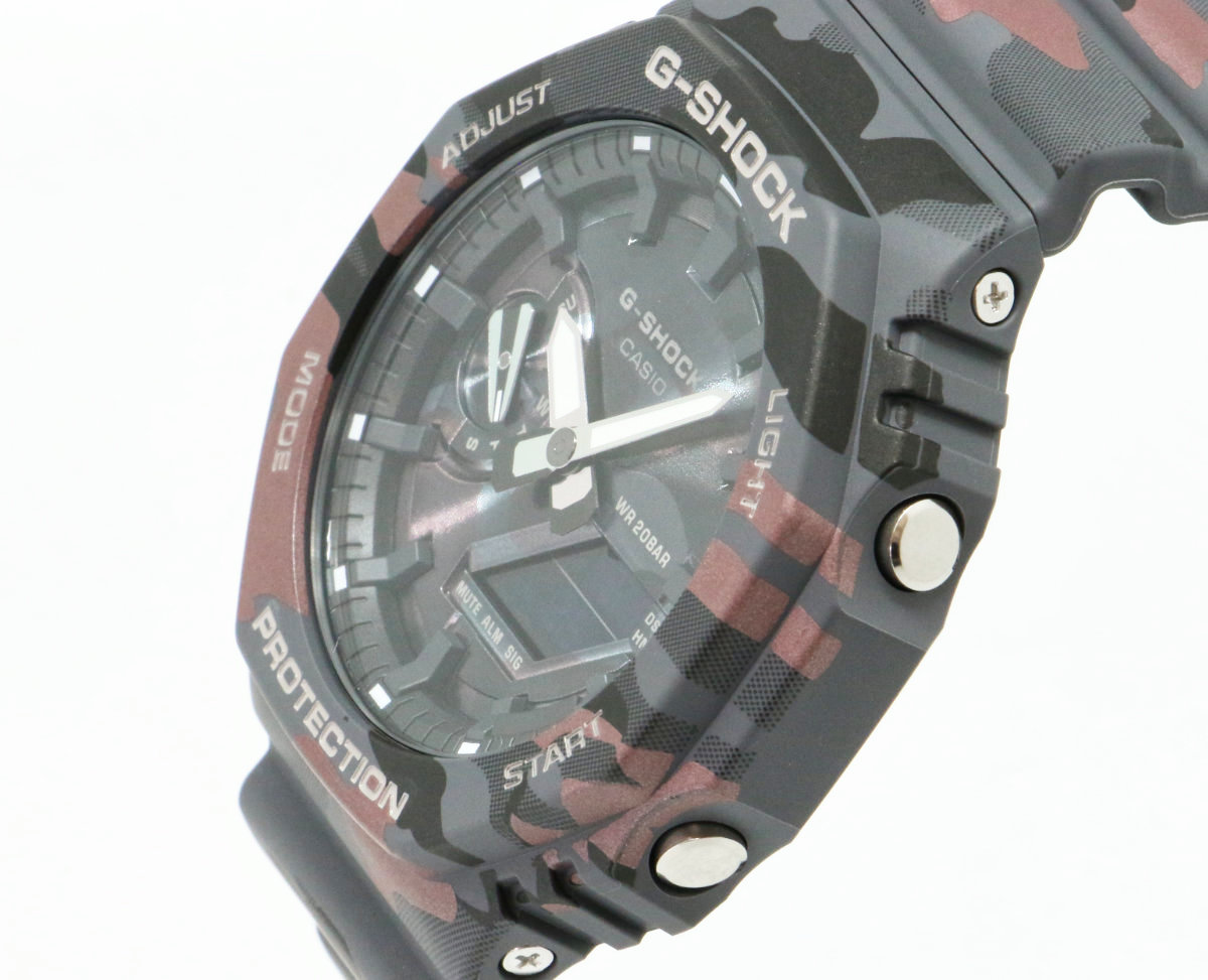 G-SHOCK Gショック カモフラージュ柄 GA-2100CMD-8AJF 迷彩柄 カモフラ