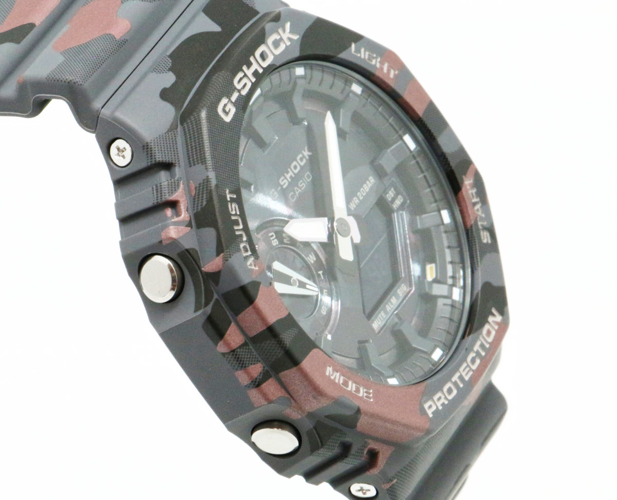 G-SHOCK Gショック カモフラージュ柄 GA-2100CMD-8AJF 迷彩柄 カモフラ