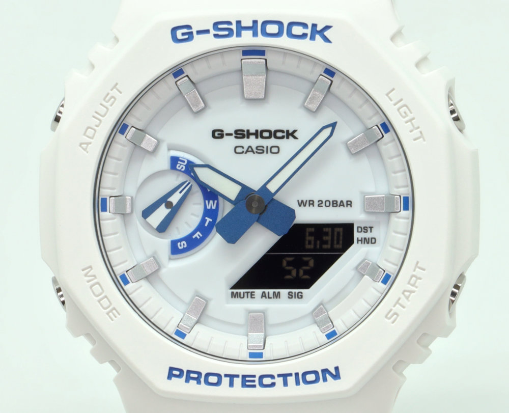 G-SHOCK WEB限定モデル Gショック GA-2100HDS-7A1JF ホワイト
