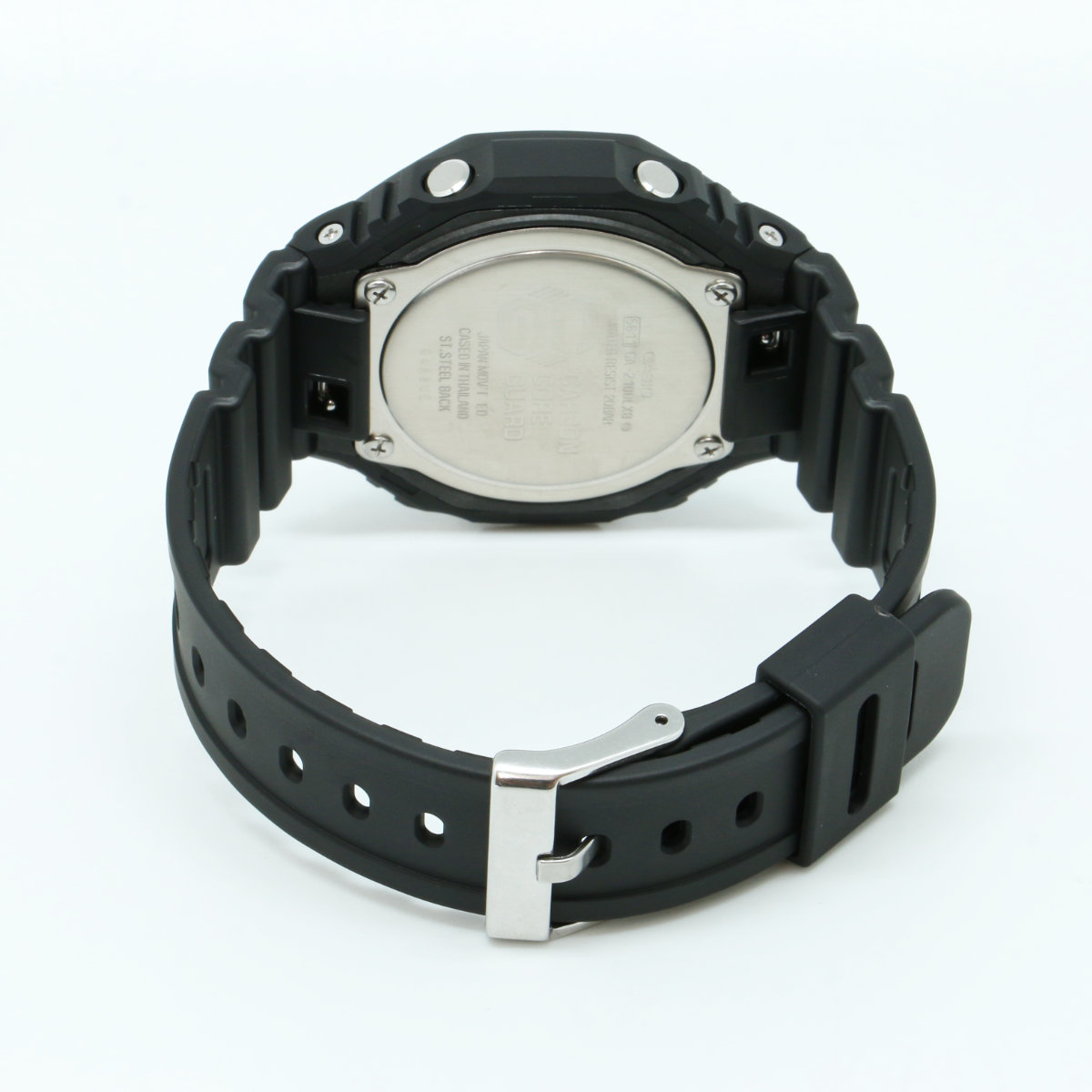 G-SHOCK Gショック LUXE BLACK GA-2100LXB-1A9JF 光を吸収して反射を