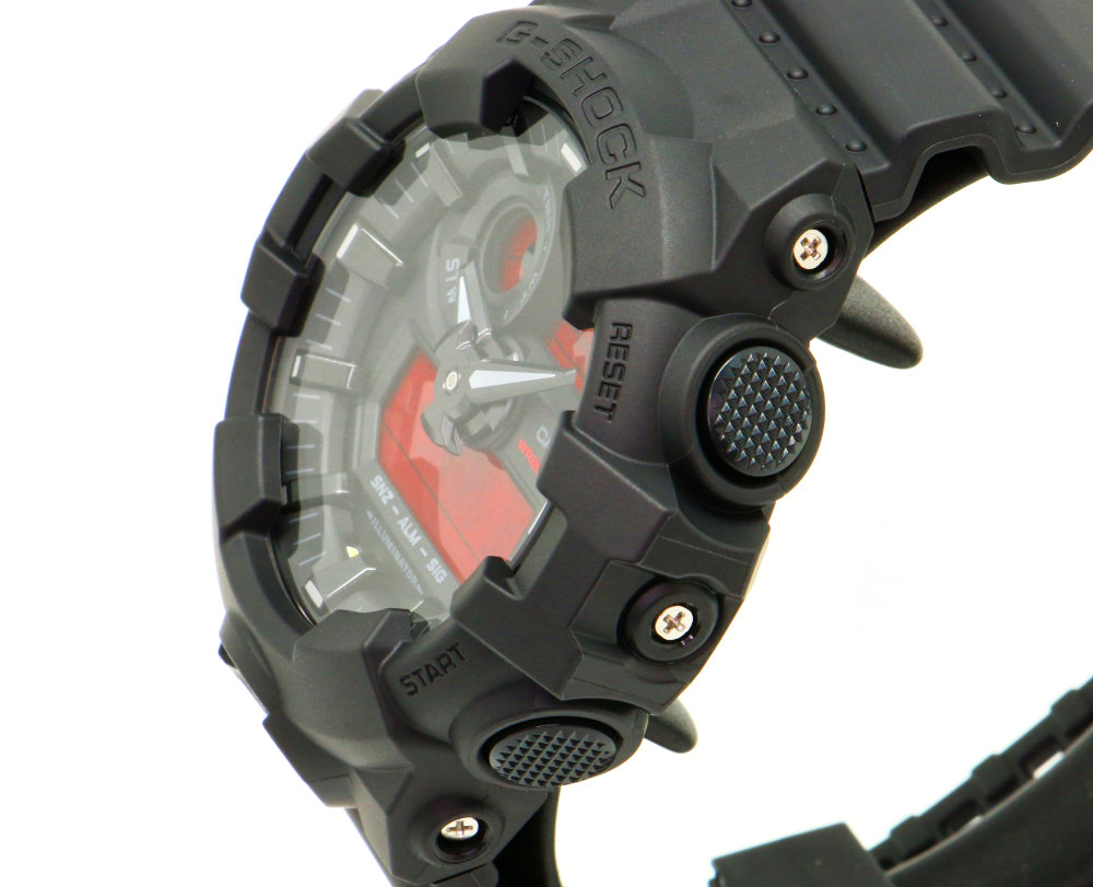 BIG CASE G-SHOCK Gショック GA-700BBR-1AJF ブラック＆レッド BLACK